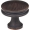 Jeffrey Alexander 1-1/4" Diameter Brushed Oil Rubbed Bronze Marie Cabinet Knob 445DBAC - alternate 1